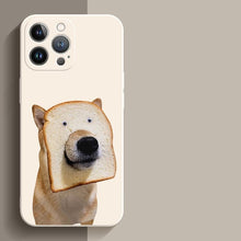 将图片加载到图库查看器,Cute and Funny Puppy Phone Case For iPhone 13 14 11 12 Pro Max XS XR 7 8 Plus Creative Shockproof Soft Silicone Phone Cover Flexible Silicone Dog Pattern Cute Phone Case