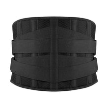Load image into Gallery viewer, Lower Back Brace with 6 Stays – Orthopedic Lumbar Support Belt for Pain Relief, Sciatica & Gym Use | Breathable Anti-Slip Waist Support