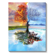 Load image into Gallery viewer, 5D Diamond Painting Kit - Aurora Landscape Mosaic, Full Round Drill for DIY Home Decor
