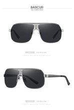 将图片加载到图库查看器,BARCUR Polarized Sports Sunglasses for Men Fashionable Fishing Driving Hiking and Outdoor Eyewear UV400 Protection Gradient Lenses
