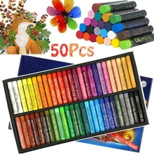 Load image into Gallery viewer, Artist Oil Pastel Set - 12/25/50 Colors, Non-Toxic Washable Crayons for Drawing & Painting