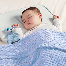 Load image into Gallery viewer, Personalized Newborn Baby Blanket with Name & Custom Stroller Gift Set