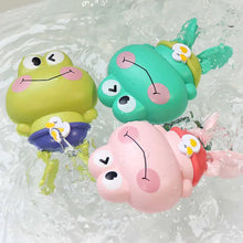 Load image into Gallery viewer, Children's Bath Toys - Clockwork Floating & Swimming Frogs | Fun & Safe for Kids