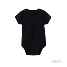 Load image into Gallery viewer, 3PCS Baby Bodysuit Set (0–12M) – Soft Cotton Solid Color Summer Rompers for Boys & Girls