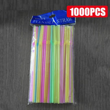 Load image into Gallery viewer, 50-1000Pcs Multicolor Drinking Straws – Milk Tea & Party Supplies