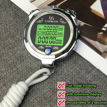 将图片加载到图库查看器,Professional Digital Stopwatch 0.001s Precision Luminous Countdown Timer 100/200 Channels Memory Referee Training Running Timer