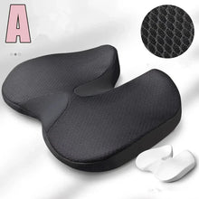 Load image into Gallery viewer, Orthopedic Memory Foam Seat Cushion – Non-Slip Tailbone & Sciatica Relief Pillow for Office Chair and Car Seat