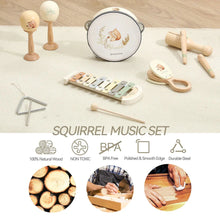 Load image into Gallery viewer, Montessori Musical Instruments Baby Drum Xylophone Toy