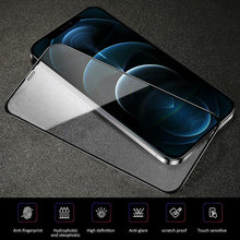 Load image into Gallery viewer, 9D Full Cover Protective Glass For iphone 12 X XS XR 6 6S 7 8 Plus Tempered Film Iphone 14 11 13 Pro Max Screen Protector Glass Shatterproof Protection Easy Install Bubble Free Crystal Clear Protective Film
