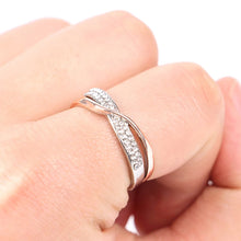 Load image into Gallery viewer, Weight Loss Crystal Rhinestone Ring Slimming Healthcare Ring Magnetic Jewelry