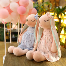 Load image into Gallery viewer, 35cm Cute Bunny Plush Toy – Soothing Sleeping Rabbit Doll for Kids