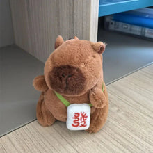 Load image into Gallery viewer, Cute Capybara Plush Toy Hoodie – Small Winged Stuffed Doll for Kids