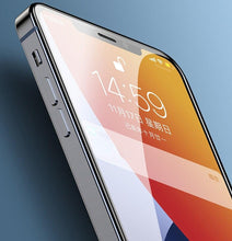 Load image into Gallery viewer, 9D Full Cover Glass Screen Protector for IPhone 11 Pro Max 14 12 X s XS XR Tempered Glass on IPhone 13 Mini 7 8 6S Plus SE Film Tempered Glass Screen Protector Compatible for iPhone