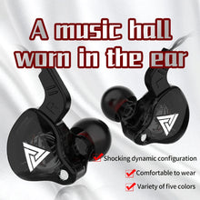 Load image into Gallery viewer, 3.5mm Cable Wired Earphones QKZ AK6 HiFi Sound Quality Earphone With Wire Gaming Headset Gamer Headphones Bass Cheap Sale Earbud