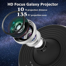 Load image into Gallery viewer, LED Night Light Galaxy Projector Starry Sky Projector 360° Rotate Planetarium Night Lamp For Room Decorative Children Kids Gift