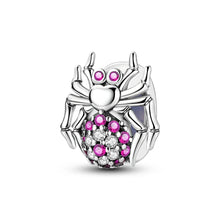 将图片加载到图库查看器,100% 925 Sterling Silver Rainbow Zircon Butterfly Dragon Silicone Stopper Charms - Colorful Beads for DIY Bracelets, Customizable Jewelry for All Occasions
