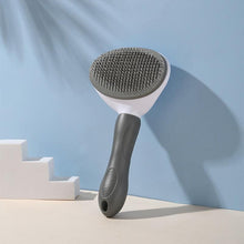 Load image into Gallery viewer, Pet Hair Remover Dog Brush Cat Comb Grooming Tools Dogs Accessories Cat Supplies Stainless Steel Beauty Massage Comb Dog Cat Brush Pet Brush for Long and Short Hair with Self-Cleaning Brush