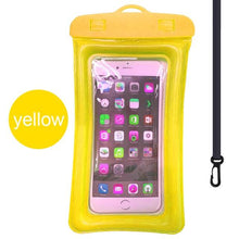 Load image into Gallery viewer, Universal Waterproof Phone Case Swim Bag For iPhone 11 13 Pro Max Water Sports Beach Pool Cover Universal Waterproof Phone Case Waterproof Phone Pouch for iPhone