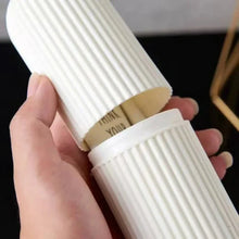Load image into Gallery viewer, Portable Toothbrush & Toothpaste Holder – Travel Storage Organizer
