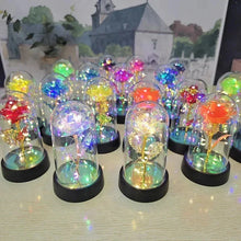 Load image into Gallery viewer, LED Rose Night Light – Realistic Eternal Flower Romantic Decor