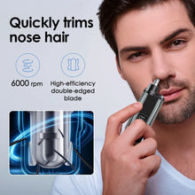 Load image into Gallery viewer, Electric Nose Hair Trimmer Clipper Rechargeable Multi-kinetic Shaving Unisex Automatic Washable Personal Care Appliances