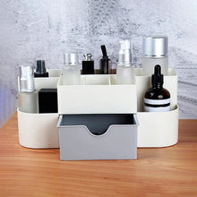 Load image into Gallery viewer, Multifunctional Nail & Cotton Swab Storage Box โ Cosmetic Organizer