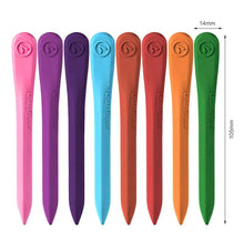 Load image into Gallery viewer, 12/18 Colors Triangular Crayons Safe Non-toxic Triangular Colouring Pencil For Students Kids Children Stationery Drawing Toys