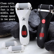 将图片加载到图库查看器,Electric Foot File Grinder Dead Dry Skin Callus Remover Rechargeable Feet Pedicure Tool Foot Care Tools for Hard Cracked Clean01