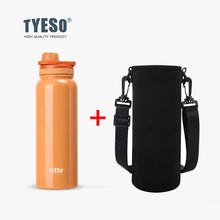 Load image into Gallery viewer, Stainless Steel Insulated Water Bottle (600-1200ml) | Hot & Cold Thermal Tumbler with Handle | Portable Vacuum Flask for Sports & Travel