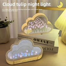 Load image into Gallery viewer, Tulip Cloud Handmade Night Light – Romantic Desktop Atmosphere Lamp