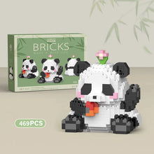 Load image into Gallery viewer, Creative DIY Assemable Animal Cute MINI Chinese Style Animal Panda Building Block Educational Boy Toys For Children Model Bricks