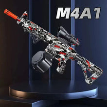 将图片加载到图库查看器,M416 Electric Gel Ball Blaster Toy Gun – Rechargeable Outdoor Shooting Toy for Kids & Adults, Sound and Light Effects