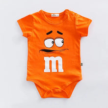 Load image into Gallery viewer, Soft Cotton Baby Romper (3–24M) – Cute Summer Short Sleeve Jumpsuit for Boys & Girls