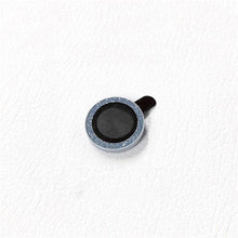 Load image into Gallery viewer, 9H Tempered Glass Camera Cover Screen Protector Metal Individual Ring For iPhone Phone Glitter Camera Lens Protector Film For iPhone 14 13 12 11 Pro Max Luminous Lens Metal Glass Protective Cover