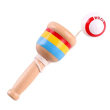 Load image into Gallery viewer, Montessori Wooden Skill Sword Cup Toy – Educational Throw & Catch Game