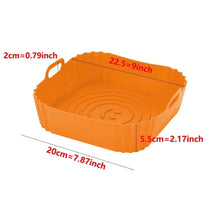 Load image into Gallery viewer, Reusable Silicone Airfryer Liner β Baking Tray & Fryer Accessory