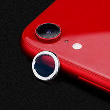 Load image into Gallery viewer, Camera Protection Ring with Metal Camera Protection Film For iPhone XR Metal Camera Protector Ring Circle Compatible with iPhone XR Aluminum Alloy Back Lens Protective Glass Cover