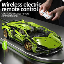将图片加载到图库查看器,Technical Racing Sport Car 1280PCS Model Building Blocks City Mechanical Speed Vehicle Supercar Brick Puzzle Toys Kid Adult Gift