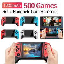 Load image into Gallery viewer, Retro Handheld Game Console 3.5inch LCD Screen Video Game Console Built-in 500 Games TV Connect for Single Player