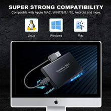 Load image into Gallery viewer, External Hard Drive SSD 4TB - USB 3.0 Solid Disk Fast Transfer Shockproof Large Backup Plug & Play Compatible with Mac/PC/Phones