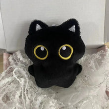 Load image into Gallery viewer, 10cm Cute Black Cat Plush Toy – Small Stuffed Doll Pendant Gift
