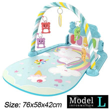 Load image into Gallery viewer, Baby Fitness Play Gym with Music & Piano Mat