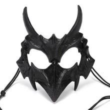 Load image into Gallery viewer, Halloween Half-Face Mask - Dragon, Tiger, Tengu, Wolf, and Skull Designs