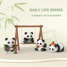 Load image into Gallery viewer, Creative DIY Assemable Animal Cute MINI Chinese Style Animal Panda Building Block Educational Boy Toys For Children Model Bricks