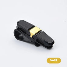 Load image into Gallery viewer, 80-degree Rotating Multi-functional Car Eyeglass Storage Clip Bidirectional Automobile Eyeglass Clip Holder for Easy Access