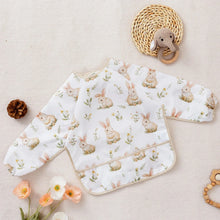 将图片加载到图库查看器,Waterproof Long Sleeve Baby Bib | Washable Feeding Bib with Full Coverage & Easy Clean Design