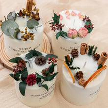 Load image into Gallery viewer, 10cm Soy Wax Scented Pillar Candle – Aromatherapy Candle for Stress Relief, Home Décor, and Romantic Gifts