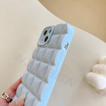 Load image into Gallery viewer, Unique Phone Case For iPhone 14 Pro 13 12 11 Pro Fashion 3D Soft Silicon Shockproof For iPhone 14 Case Bubble Case Cute Full Body Shape Soft Silicone Slim Cushioned Beautiful Elegant Case For Women