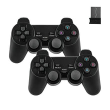 将图片加载到图库查看器,4K HD Wireless Controllers 40000+ Games 2.4G Arcade Console Support TF Card Expansion TV Mini Game Console Max 256GB for PS1