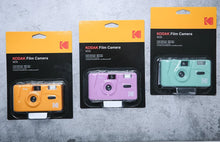Load image into Gallery viewer, Original Kodak Film 35mm Camera with Flash Wind and Rewind Non-Disposable Retro Roll Cameras M35 M38 Manual Reusable Mini Gift